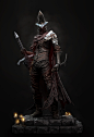 Abyss Watcher, Gustavo Cravetz : Hello everyone!
This is my last project sculpted in the course of Alvaro Ribeiro with the focus on collectibles.
Abyss Watcher is a enemy boss from the game Dark Souls 3, developed by From Software. 
The project was made 1