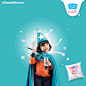 Mother Dairy cow milk campaign : Mother Dairy launched Cow Milk with super adorable Chutki TVC. so wee took super adorable chutki and made Gifs and some static pictures her for whole digital and social media. Here are the few examples of that