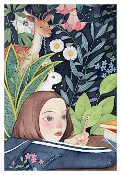 1863 @小文~~ 作品：秘密花园  