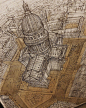 建筑师 Aysylu Zaripova 建筑绘画作品   |   i: aysyluuu ​​​​