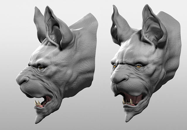 【微元素】LZ平时自己收集的zbrush...