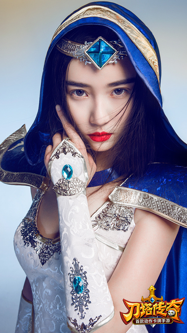  #游戏人物##刀塔传奇##冰女##辛苑...