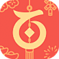 百度钱包 2017新春版 #App# #icon# #图标# #Logo# #扁平# 采集@GrayKam