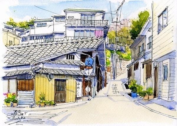 日本 街道 建筑