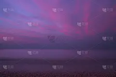 日落和长期暴露在海上