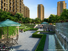 小禾晓采集到居住区景观
