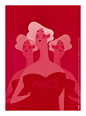 亲吻过去，可口可乐经典玻璃瓶100岁海报作品5