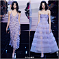 Armani Privé Haute Couture s/s 2016┃老爷子通过特殊材质和轻盈面料，上演了这出飘渺如梦的烟紫色专场