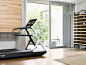 Technogym Run Personal hi-tech treadmill boasts a silent motor and virtual trainer