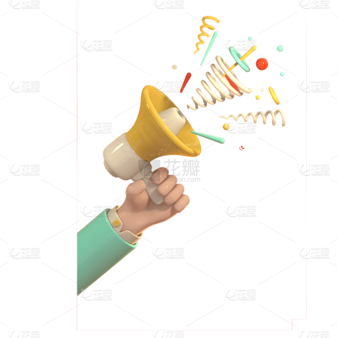 3D手元素贴纸