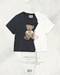 Photo by MARITHÉ FRANÇOIS GIRBAUD on May 22, 2024. May be an image of bear and text that says 'MAPCTИE CIBLEB C 第科下性 W.DOODLEBEARCROPTEE W DOODLE BEAR CROP TEE Cottan 100% TEE TEE Marithes Character Kondle Be Gromhic Short ength besii BSLC crop า Graphic 