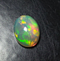 9x7 MM Natural Ethiopian Color Play Opal Cabochon Multi Color Flashy Opal A38 #Unbranded