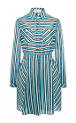 Sydney Grosgrain Striped Shirt Dress by Tanya Taylor Now Available on Moda Operandi