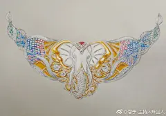 【原创珠宝 手绘设计】

在手指手腕快断了之后终于画完了 
图① : 原图
图② : 黑白滤镜
图③ : 暖色滤镜
图④ : 冷色滤镜 ...展开全文c
