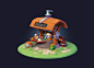2D 3D beer casual game concept art Game Art mobile game st patrick's day UI ui art