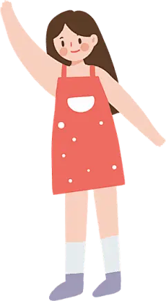 缩小人物烹饪食物创意插画-女性 (1)