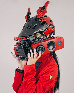 Iesha千桦采集到机械 机甲 机娘