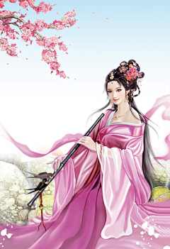 美工（花生）采集到古风女
