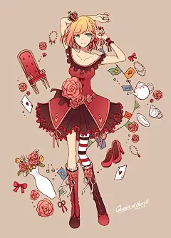 「赤が好き！」/「しヴぇ」のイラスト [pixiv]