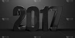 2017西尔维斯特3d渲染2017新年