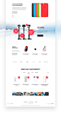 Web design for AWM online store