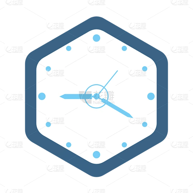 ICON-扁平矢量钟表元素-SVG16素材-花瓣网