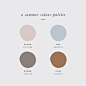 Margie Jansen on Instagram: “Back at it!  Here is a little summer, or Type 2 personality, colour palette that I really hope you'll find useful. - You'll also find a…”