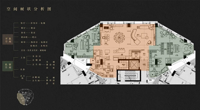 CCD 世茂重庆中心T2塔楼户型样板房设计方案（PPT可编辑+高清效果图）-室内设计-拓者设计吧-花瓣网