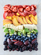 rainbow coconut smoothie bowls by @howsweeteats I howsweeteats.com