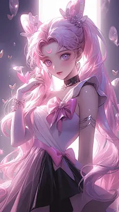 萌妹壁纸‖紫色系月野兔美少女战士壁纸 - 小红书