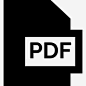 PDF图标高清素材 设计图片 免费下载 页面网页 平面电商 创意素材 png素材