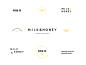 Milk + Honey Logo System restaurant branding food branding secondary logos tagline logo system branding logo