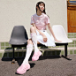 阿迪达斯-ADILETTE CLOG PLATFORM 休闲厚底拖鞋「洞洞鞋」  adidas 阿迪达斯官方旗舰店 (1)