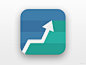 简洁的带扁平风格的App Icon图标界面设计9