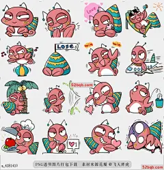 line贴图表情包Yadroin 他是Yadorin寄居蟹，他非常喜欢恶作剧，|He is Yadorin hermit crab. He likes prank very much.@飞天胖虎