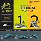 Skechers Performance: M-Strike Infographics : Creative infographics I designed for GoRun Ride 5 ads.