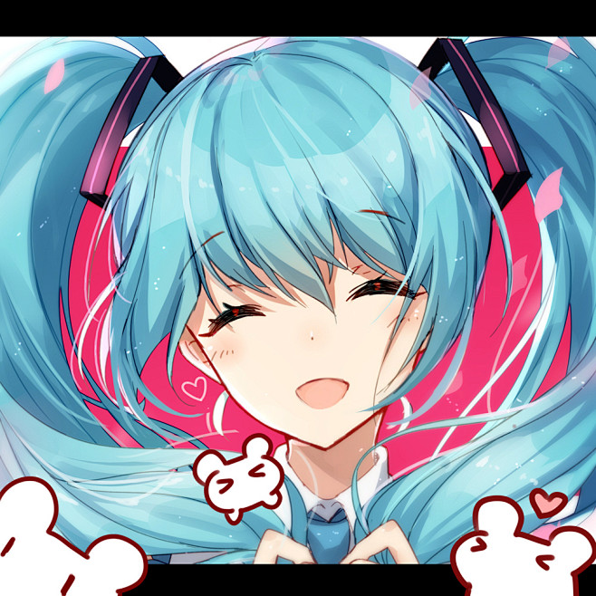 初音未来画师bison仓鼠