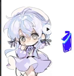 蓝莓酸奶油采集到水彩风/清透日系