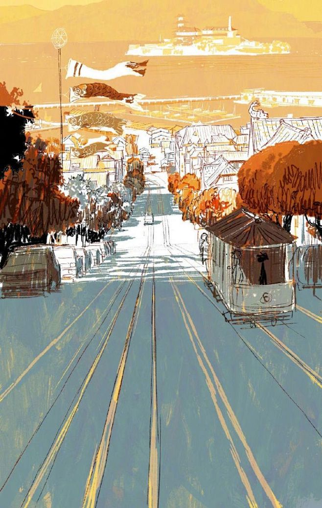 日本插画艺术家  上杉忠弘（ Tadah...