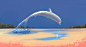默·鲸鱼（教程在连接里面）-阿鹿的alu__涂鸦王国插画