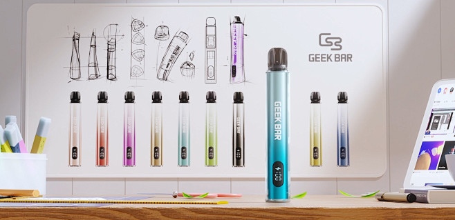 geek bar elite prefilled pod kit price Geek Bar Pulse White Geek Bar Pulse X Disposable Vape Device main image 1