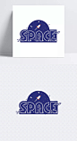 SPEAE字体|宇宙,扁平化,太空,英文,创意,字体设计,space,字体元素
