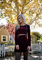 Two Piece Set Long Sleeve Velvet Dress, Matching Set, Twin Set, Burgundy Velvet : Handmade and Made to Order available in size S, M, and L. 2-piece Crop Top and Skirt Set **Shown in Burgundy** *Solid Velvet *High Waist *Skater Skirt *Long Sleeve *Stretch 
