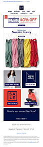 Gap - Guys—what’s super soft & goes with everything?