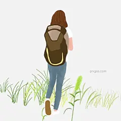 假期旅行记PNG图片大小2000x2000px 图片尺寸935.59 KB 来自PNG搜索网 pngss.com 免费免扣png素材下载！背包#草地#出行旅游的人#出游的人#放下一起去旅行#户外旅游的人#卡通手绘#旅行者#旅游#旅游装扮#女孩#唯美插画#小清新插画#