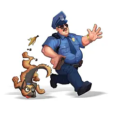 欧美卡通警察
