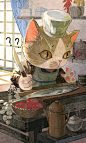 插画师的猫 (6)