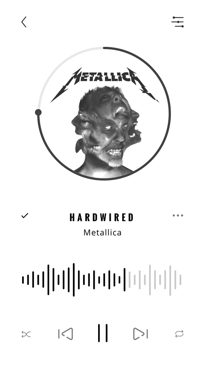 Metallica music play...