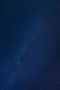 夏夜蓝色星空背景- HTML素材网