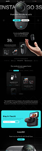 Insta360 Shop Landing Page by Sans Design for Sans Brothers on Dribbble